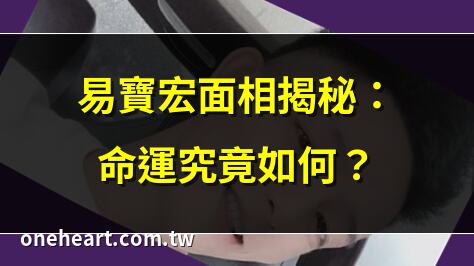 易寶宏面相